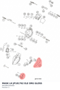 Diagram preview: MASK LH JP181762 ELE ORG GLOSS (96208003000EB)