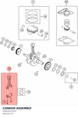 Diagram preview: CONROD ASSEMBLY (93830015033)
