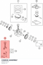 Diagram preview: CONROD ASSEMBLY (93830015033)