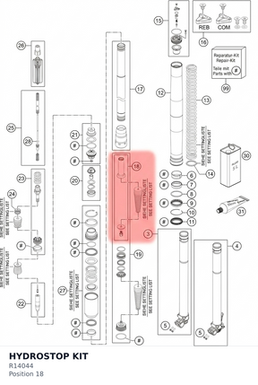 Diagram preview: HYDROSTOP KIT (R14044)