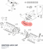 Diagram preview: IGNITION LOCK CAP (60414012000)