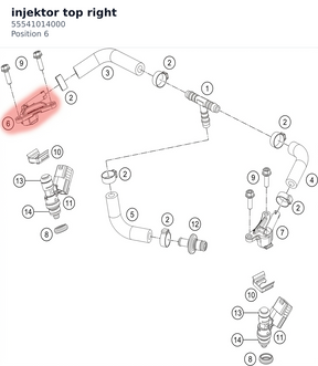Diagram preview: injektor top right (55541014000)