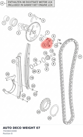 Diagram preview: AUTO DECO WEIGHT            07 (75036015000)