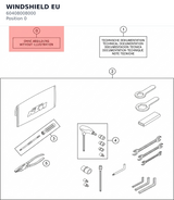 Diagram preview: WINDSHIELD EU (60408008000)
