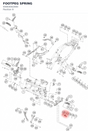Diagram preview: FOOTPEG SPRING (93003042000)