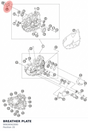 Diagram preview: BREATHER PLATE (90630042000)