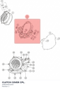 Diagram preview: CLUTCH COVER CPL. (A48030001044)