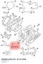 Diagram preview: ENGINE CASE CPL. 85 SX    2008 (47030000144)