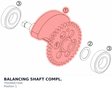 Diagram preview: BALANCING SHAFT COMPL. (75030057244)
