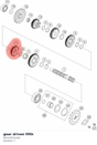 Diagram preview: gear driven fifth (90133015100)
