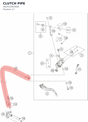 Diagram preview: CLUTCH PIPE (A62432063000)