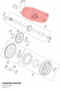 Diagram preview: STARTER MOTOR (60440001000)
