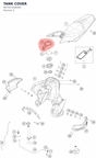 Diagram preview: TANK COVER (A67507058000)