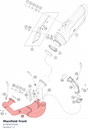 Diagram preview: Manifold front (61905007000)
