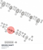 Diagram preview: DRIVEN SHAFT (79433010000)