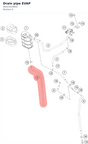 Diagram preview: Drain pipe EVAP (96315029000)
