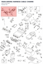 Diagram preview: MAIN WIRING HARNESS CABLE CHANNE (A61211047000)