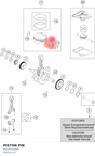 Diagram preview: PISTON PIN (90230033000)