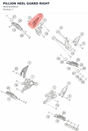 Diagram preview: PILLION HEEL GUARD RIGHT (96303049010)