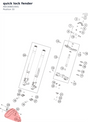 Diagram preview: quick lock fender (A65308810001)