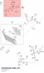 Diagram preview: EXPANSION TANK CPL. (90535065033)