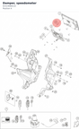 Diagram preview: Damper, speedometer (61514069110)