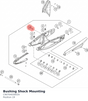 Diagram preview: Bushing Shock Mounting (C90704030020)