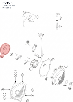 Diagram preview: ROTOR (78039205100)