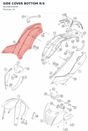Diagram preview: SIDE COVER BOTTOM R/S (90108044000)