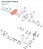 Diagram preview: SLOTTED LEVER R/S (50437065044)