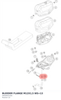 Diagram preview: BLEEDER FLANGE M12X1,5 WS=13 (59030022100)