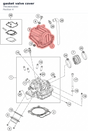 Diagram preview: gasket valve cover (79536053000)