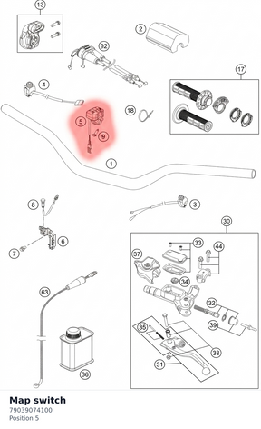 Diagram preview: Map switch (79039074100)