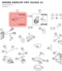 Diagram preview: WIRING HARN.EFI VMT. EU/AUS 14 (78111075133)