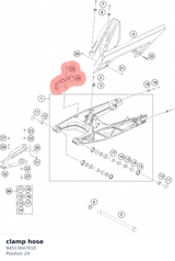 Diagram preview: clamp hose (94513047010)