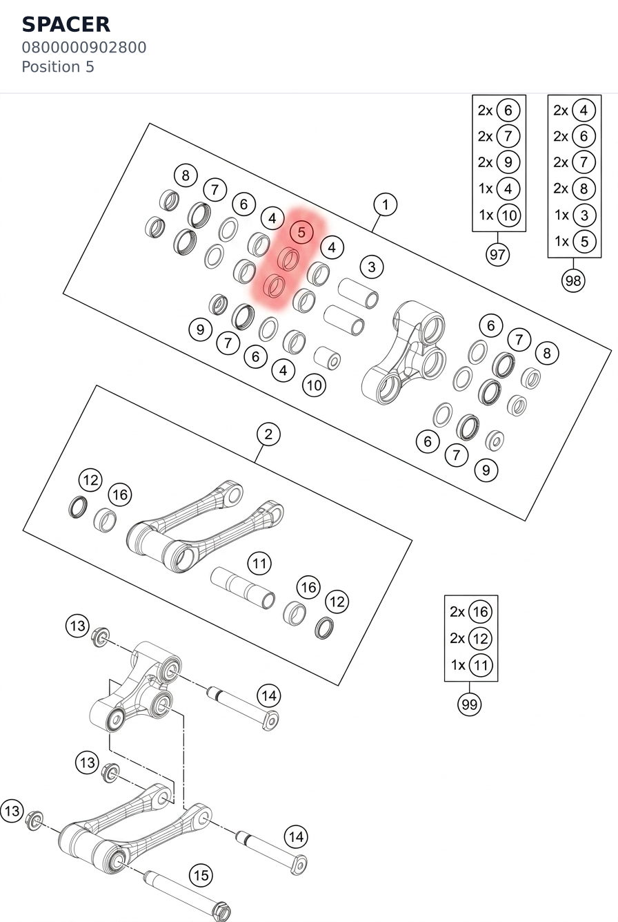 Diagram preview: SPACER (0800000902800)