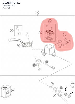 Diagram preview: CLAMP CPL. (76013005000)