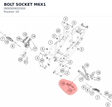Diagram preview: BOLT SOCKET M6X1 (J900000602000)