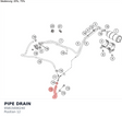 Diagram preview: PIPE DRAIN (95815000240)