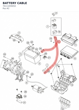 Diagram preview: BATTERY CABLE (76111059050)