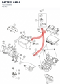 Diagram preview: BATTERY CABLE (76111059050)