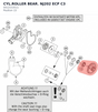 Diagram preview: CYL.ROLLER BEAR. NJ202 ECP C3 (0412153511)