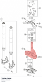 Diagram preview: Triple clamp (6080113203233S)