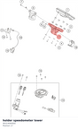 Diagram preview: holder speedometer lower (96314060000)