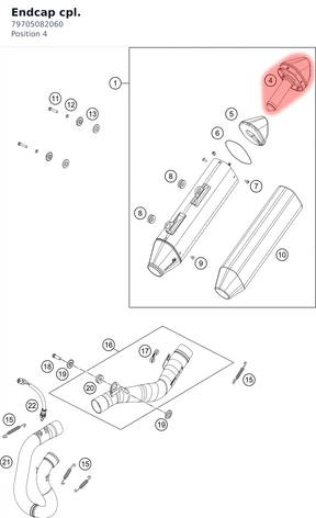 Diagram preview: Endcap cpl. (79705082060)