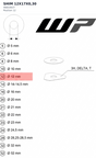 Diagram preview: SHIM 12X17X0,30 (46810637)