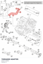 Diagram preview: THREADED ADAPTER (60307129000)