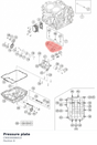 Diagram preview: Pressure plate (C90030086010)