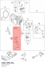 Diagram preview: FUEL PIPE CPL. (79041013044)