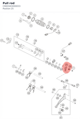 Diagram preview: Pull rod (C9003403000033)